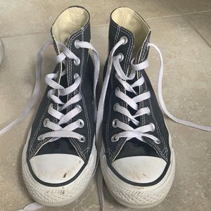 Black Chuck Taylor Converse sneaker